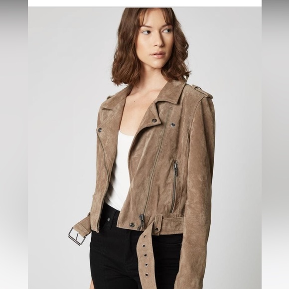 Anthropologie BlankNYC suede Moto jacket - Picture 2 of 13